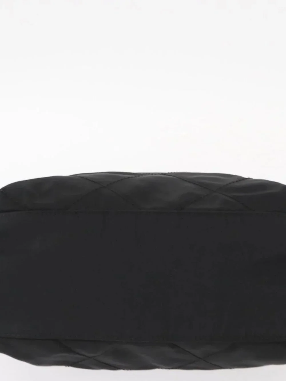 PRADA Chain Hand Bag Nylon Black Gold Auth bs31172 - Picture 7 of 16